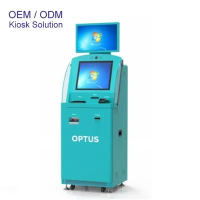 Dual Screen Interactive Touch Screen Kiosk