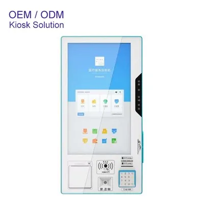 Vægmonteret Touch Screen Kiosk